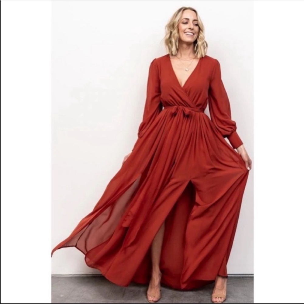 Baltic Born Rust Maxi Dress